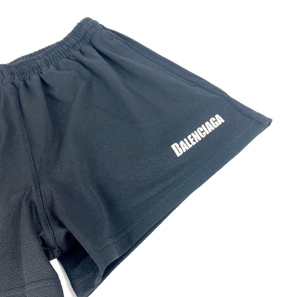 BALENCIAGA 702204 Swimwear Swimwear logo Bottoms Apparel Shorts Pants Swimwear polyester / Polyurethane Black Used