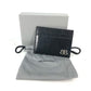 BALENCIAGA 766547 BB Business Card Case, Pass Case, Card Case, Leather, Women's, Black