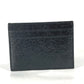 BALENCIAGA 766547 BB Business Card Case, Pass Case, Card Case, Leather, Women's, Black