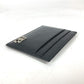 BALENCIAGA 766547 BB Business Card Case, Pass Case, Card Case, Leather, Women's, Black