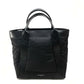 BALENCIAGA 363425 Cabas S Handbag Tote Bag Nylon/Leather Women's Black