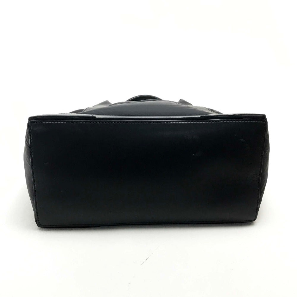 BALENCIAGA 363425 Cabas S Handbag Tote Bag Nylon/Leather Women's Black