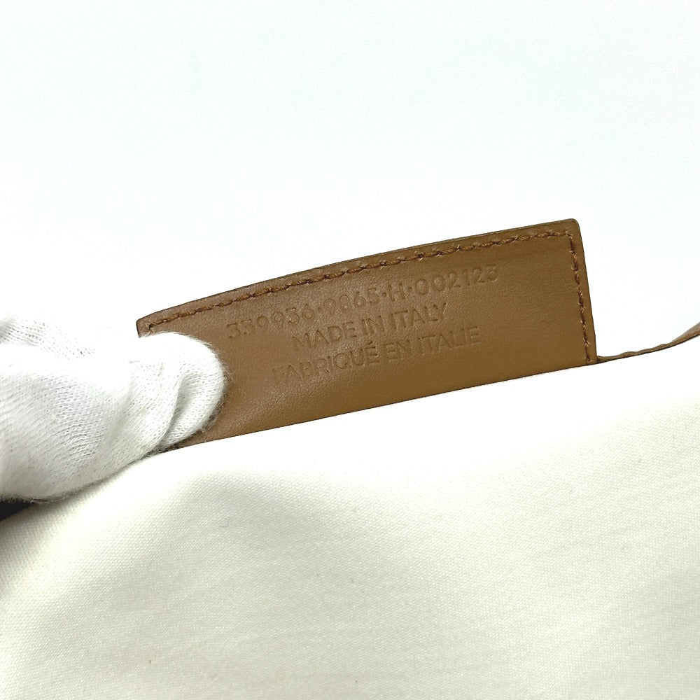 BALENCIAGA 339936 Navy Cabas M Bag Shoulder Tote Bag Canvas/Leather Women's Beige