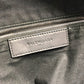 BALENCIAGA 392007 ロゴ リュックサック キャンバス/レザー メンズ ネイビー