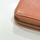 BALENCIAGA 419805 Exclusive Women's Leather Long Wallet with Zip-Around Design in Pink Beige