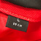 BALENCIAGA 623903 GYM WEAR CAP Logo embroidery Baseball hats, headwear, accessories cap cotton Red Used