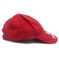 BALENCIAGA 623903 GYM WEAR CAP Logo embroidery Baseball hats, headwear, accessories cap cotton Red Used
