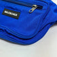 BALENCIAGA 482389 Logo Explorer Waist Bag, Shoulder Bag, Belt Bag, Body Bag, Nylon, Men's, Blue