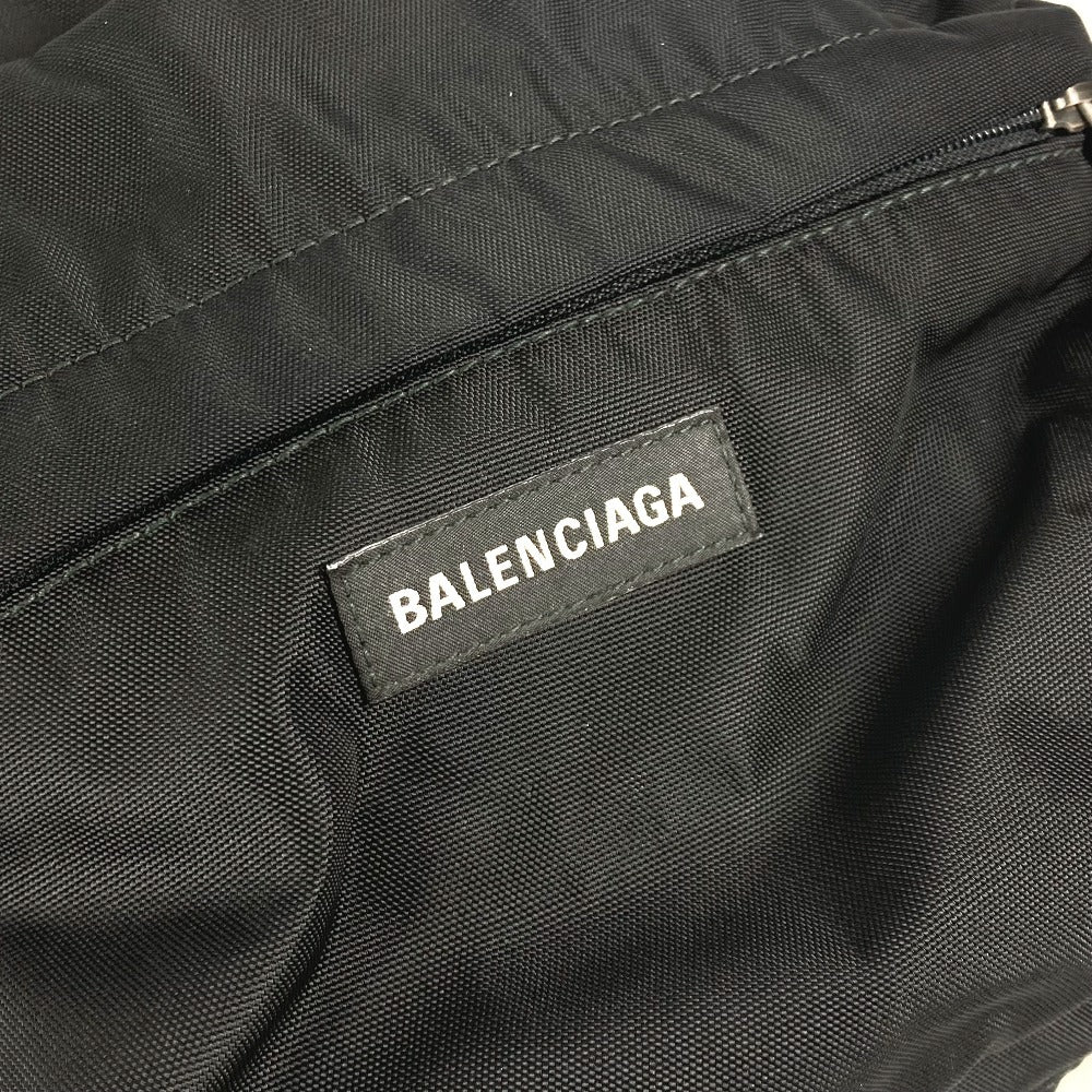 BALENCIAGA 503221 エクスプローラー ロゴ カバン バックパック バイカラー リュックサック ナイロンキャンバス ユニセックス ブラック - brandshop-reference
