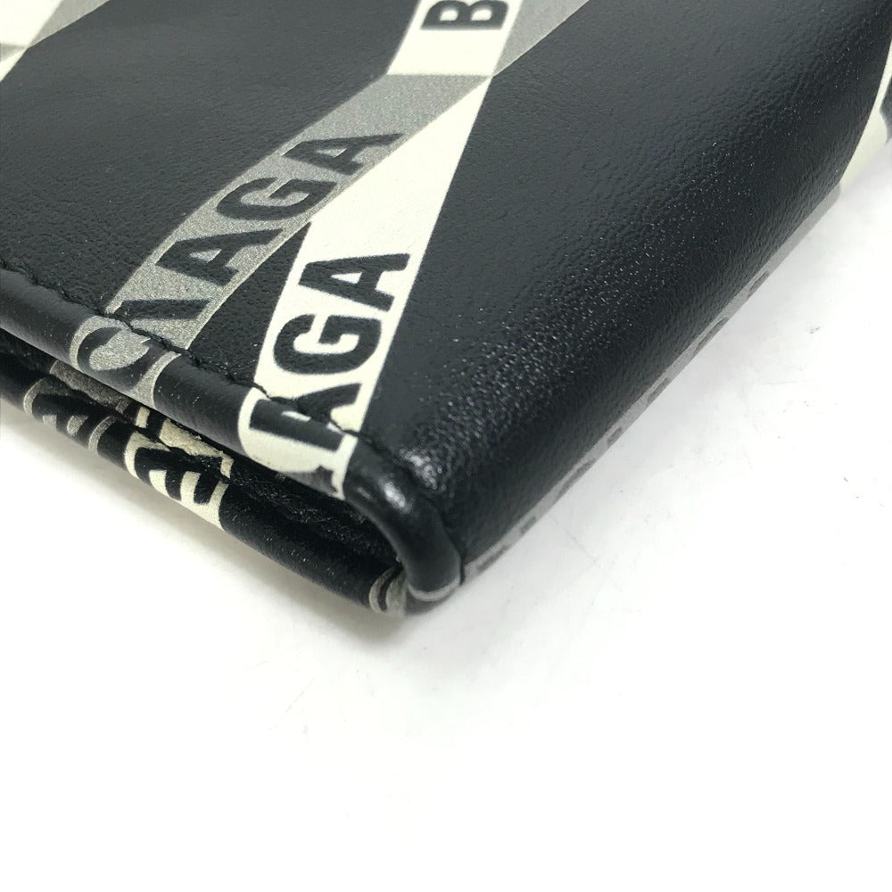 BALENCIAGA 541567 ポーチ ポシェット 財布 エクスプローラー ショルダーウォレット カバン ロゴ ショルダーバッグ レザー メンズ ブラック