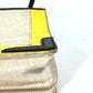BALENCIAGA 339937 ネイビー ポシェット 斜め掛け クラッチバッグ ポーチ ショルダーバッグ レザー/コーティングキャンバス レディース イエロー