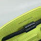 BALENCIAGA 568817 ショルダーバッグ 斜め掛け ショッピングトートXS 2WAY トートバッグ レザー レディース イエロー