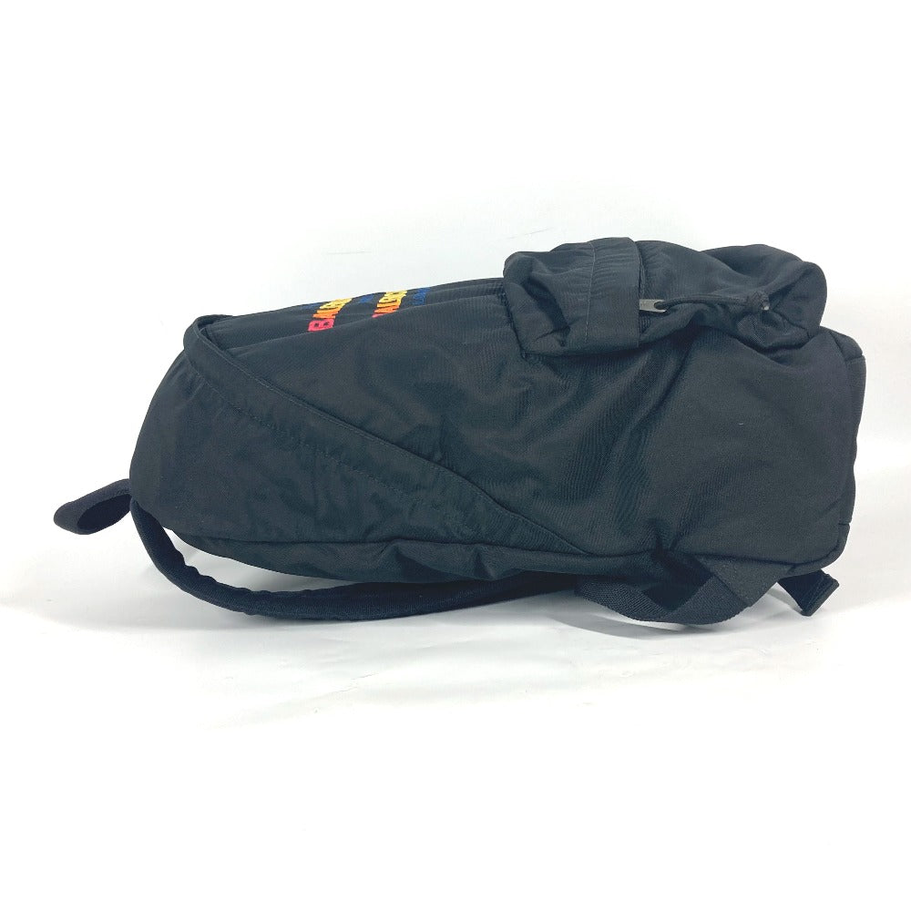 BALENCIAGA 503221 エクスプローラー ロゴ バックパック カバン リュックサック ナイロン レディース ブラック - brandshop-reference