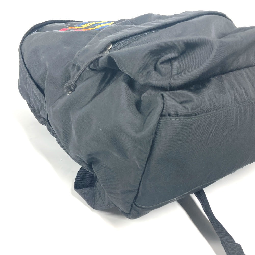 BALENCIAGA 503221 エクスプローラー ロゴ バックパック カバン リュックサック ナイロン レディース ブラック - brandshop-reference