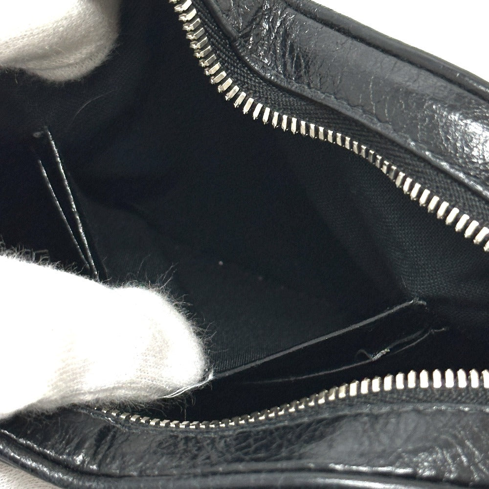 BALENCIAGA 722781 ルカゴール ハート チェーン カバン 肩掛け 斜め掛け ショルダーバッグ レザー レディース ブラック - brandshop-reference