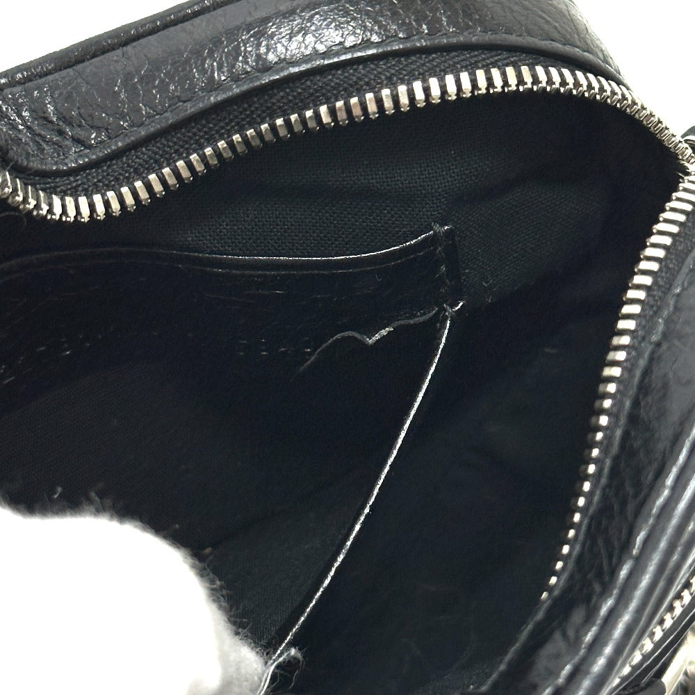 BALENCIAGA 722781 ルカゴール ハート チェーン カバン 肩掛け 斜め掛け ショルダーバッグ レザー レディース ブラック - brandshop-reference