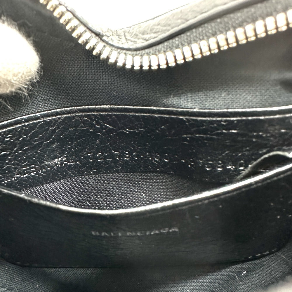 BALENCIAGA 722781 ルカゴール ハート チェーン カバン 肩掛け 斜め掛け ショルダーバッグ レザー レディース ブラック - brandshop-reference