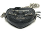 BALENCIAGA 722781 ルカゴール ハート チェーン カバン 肩掛け 斜め掛け ショルダーバッグ レザー レディース ブラック - brandshop-reference