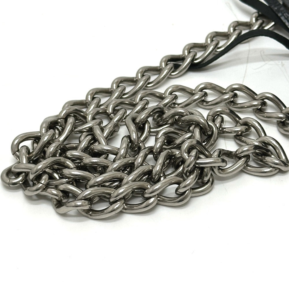 BALENCIAGA 722781 ルカゴール ハート チェーン カバン 肩掛け 斜め掛け ショルダーバッグ レザー レディース ブラック - brandshop-reference