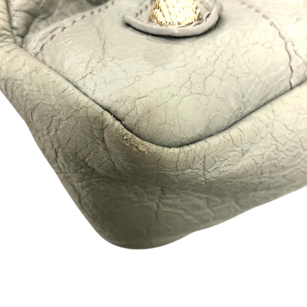 BALENCIAGA 519872 THE TOWN Bag 2WAY Hand Bag Leather gray Used