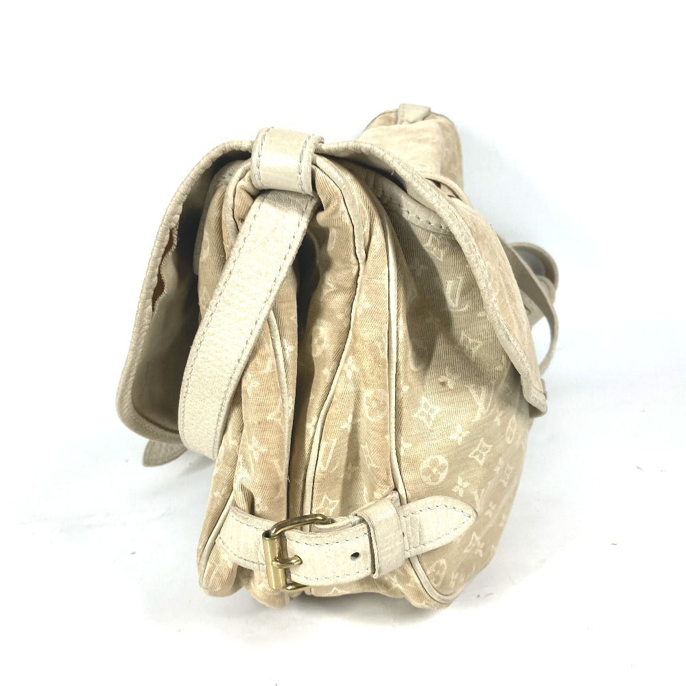 LOUIS VUITTON M95314 モノグラム ミニラン ソミュール30 斜め掛け カバン ショルダーバッグ モノグラムミニランキャンバス レディース デュンヌ ベージュ - brandshop-reference