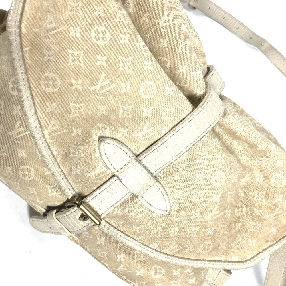 LOUIS VUITTON M95314 モノグラム ミニラン ソミュール30 斜め掛け カバン ショルダーバッグ モノグラムミニランキャンバス レディース デュンヌ ベージュ - brandshop-reference