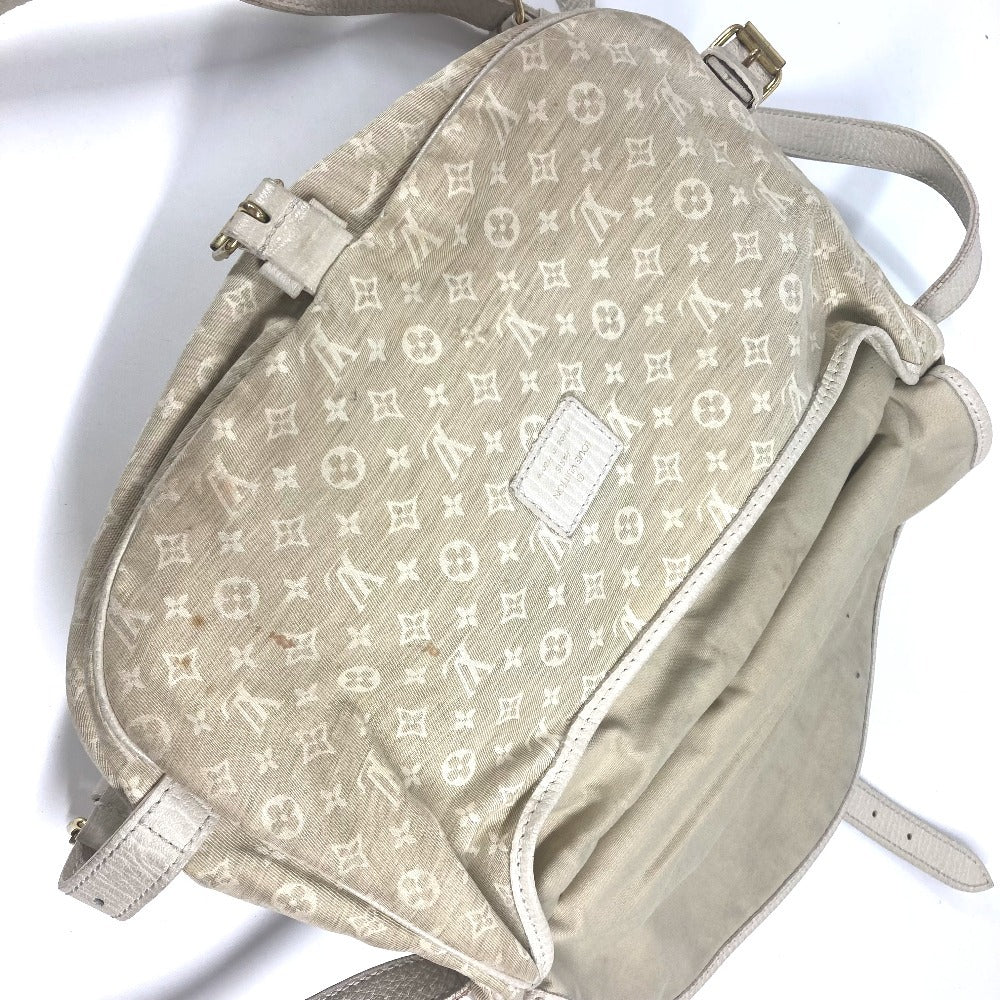 LOUIS VUITTON M95314 モノグラム ミニラン ソミュール30 斜め掛け カバン フラップ ショルダーバッグ モノグラムミニランキャンバス レディース デュンヌ ベージュ - brandshop-reference