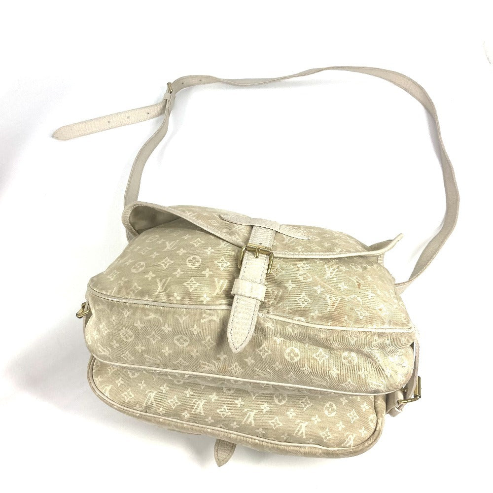 LOUIS VUITTON M95314 モノグラム ミニラン ソミュール30 斜め掛け カバン フラップ ショルダーバッグ モノグラムミニランキャンバス レディース デュンヌ ベージュ - brandshop-reference