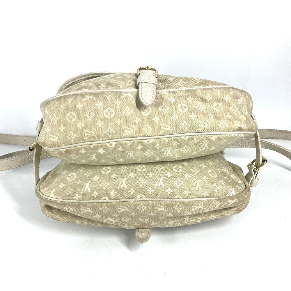 LOUIS VUITTON M95314 モノグラム ミニラン ソミュール30 斜め掛け カバン フラップ ショルダーバッグ モノグラムミニランキャンバス レディース デュンヌ ベージュ - brandshop-reference