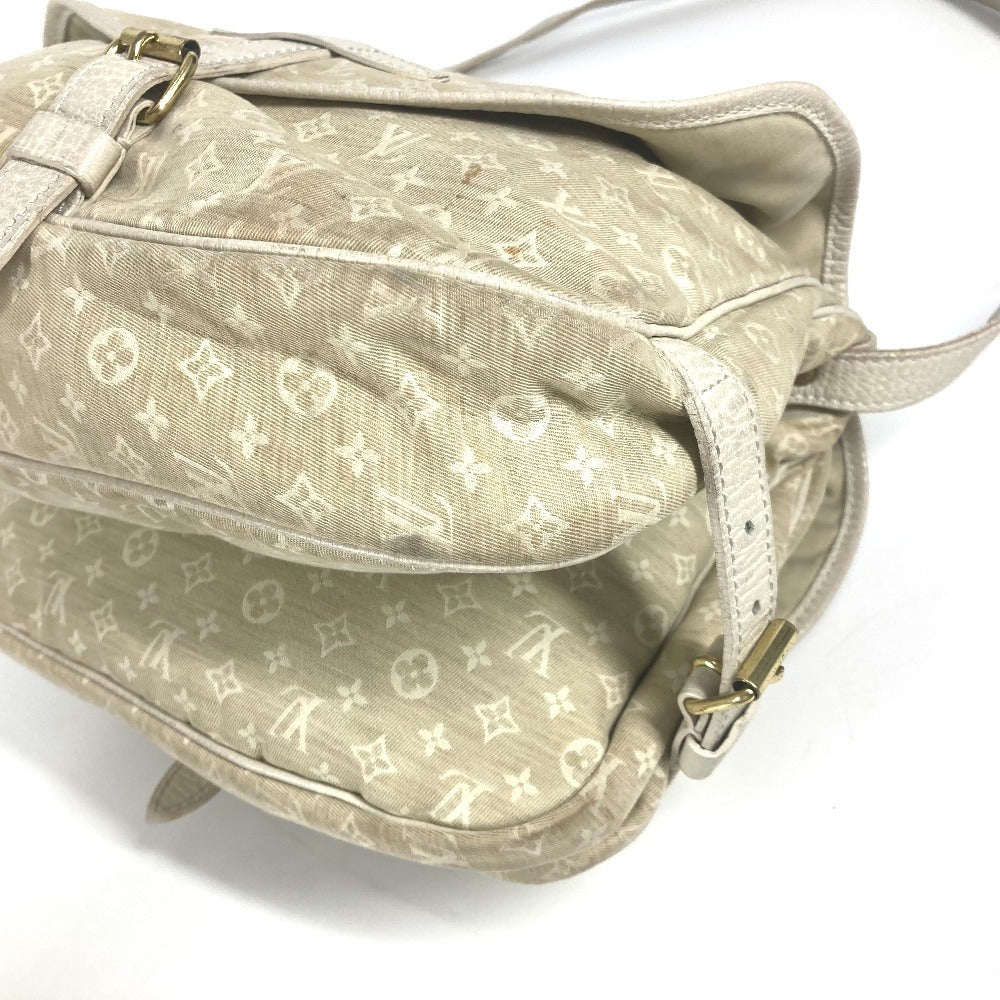 LOUIS VUITTON M95314 モノグラム ミニラン ソミュール30 斜め掛け カバン フラップ ショルダーバッグ モノグラムミニランキャンバス レディース デュンヌ ベージュ - brandshop-reference