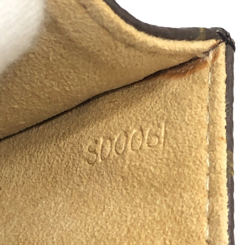 LOUIS VUITTON M51852 ポシェットツインGM カバン 2WAY クラッチバッグ ショルダーバッグ モノグラムキャンバス レディース ブラウン