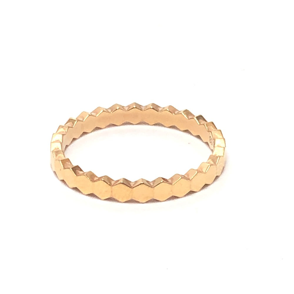 Chaumet K18PG Be de Chaumet Be My Love Honeycomb Accessory Jewelry Size 13 Ring K18 Pink Gold Gold Used