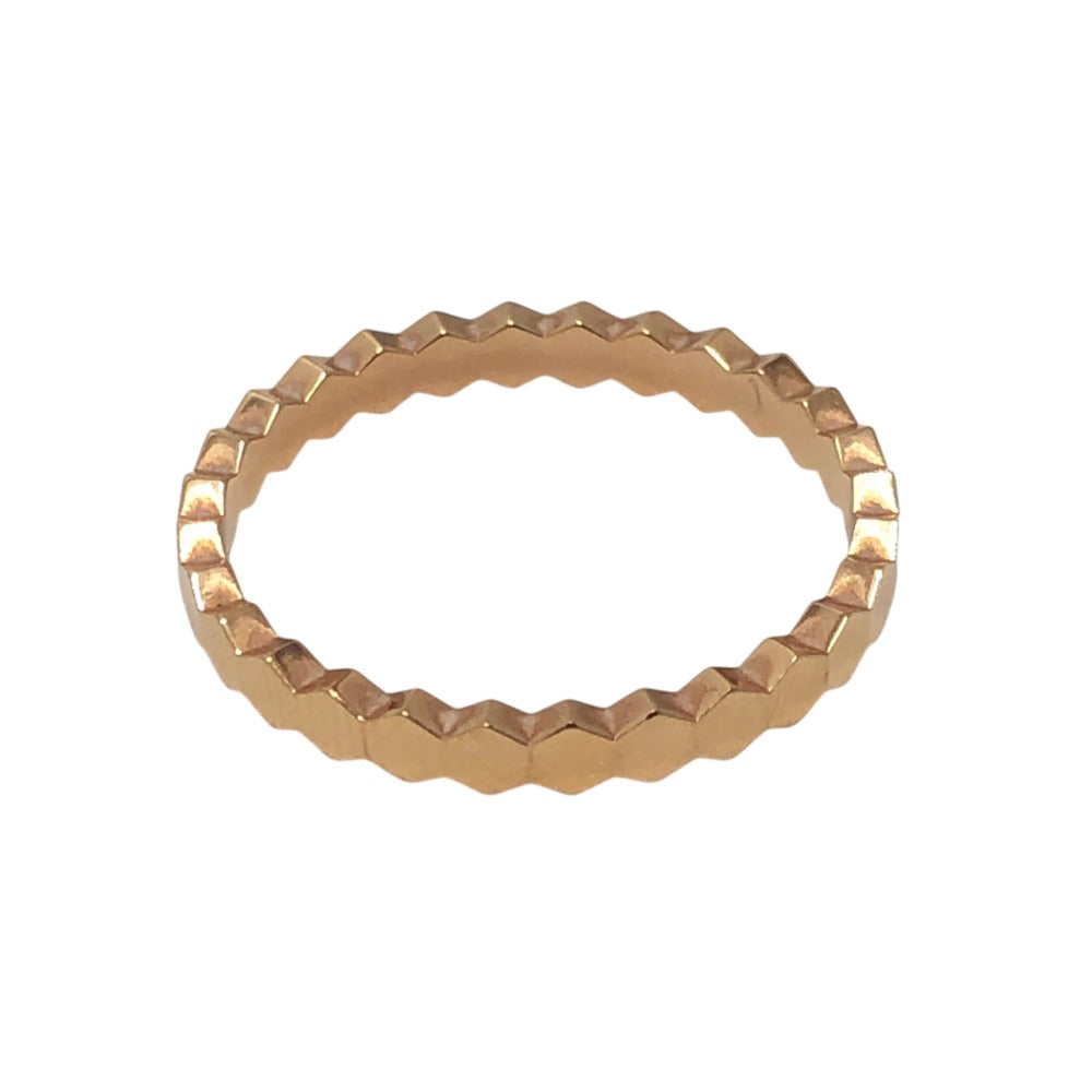 Chaumet K18PG Be de Chaumet Be My Love Honeycomb Accessory Jewelry Size 13 Ring K18 Pink Gold Gold Used