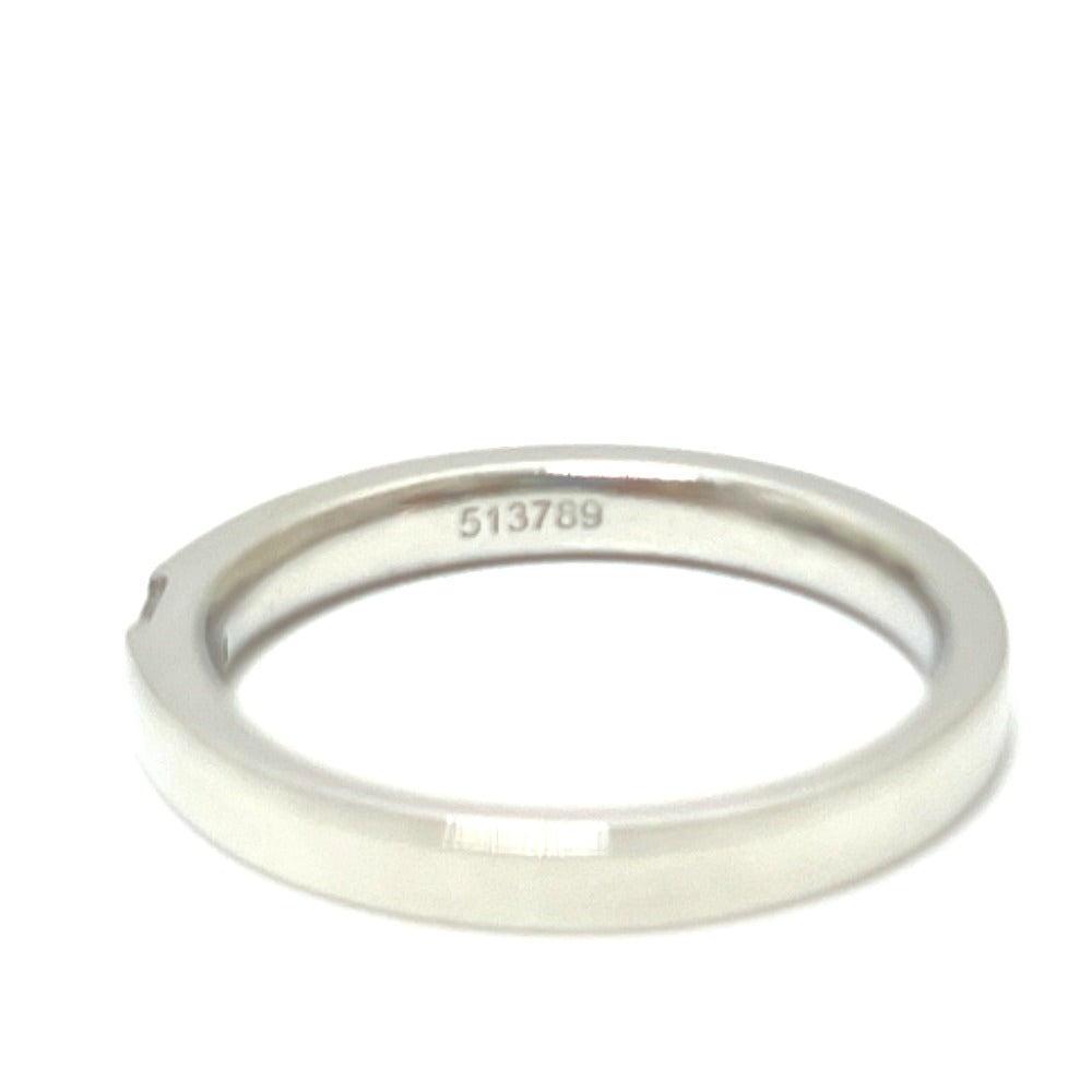 HARRY WINSTON PT950 マリッジ プリンセスカット リング・指輪 Pt950 メンズ シルバー