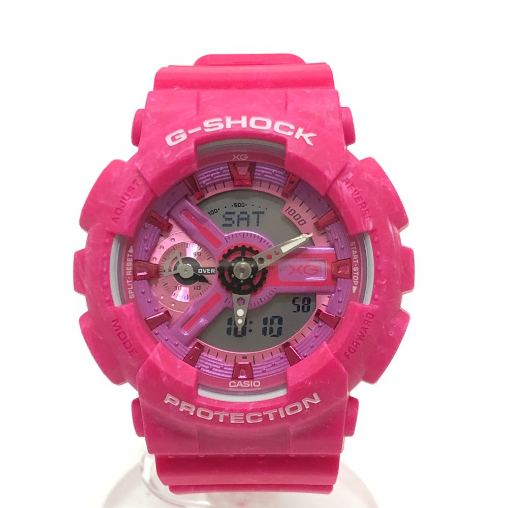 G-SHOCK GMA-S110XG-4AJR XGコラボレーションモデル クォーツ ウォッチ 腕時計 ラバー ユニセックス ピンク