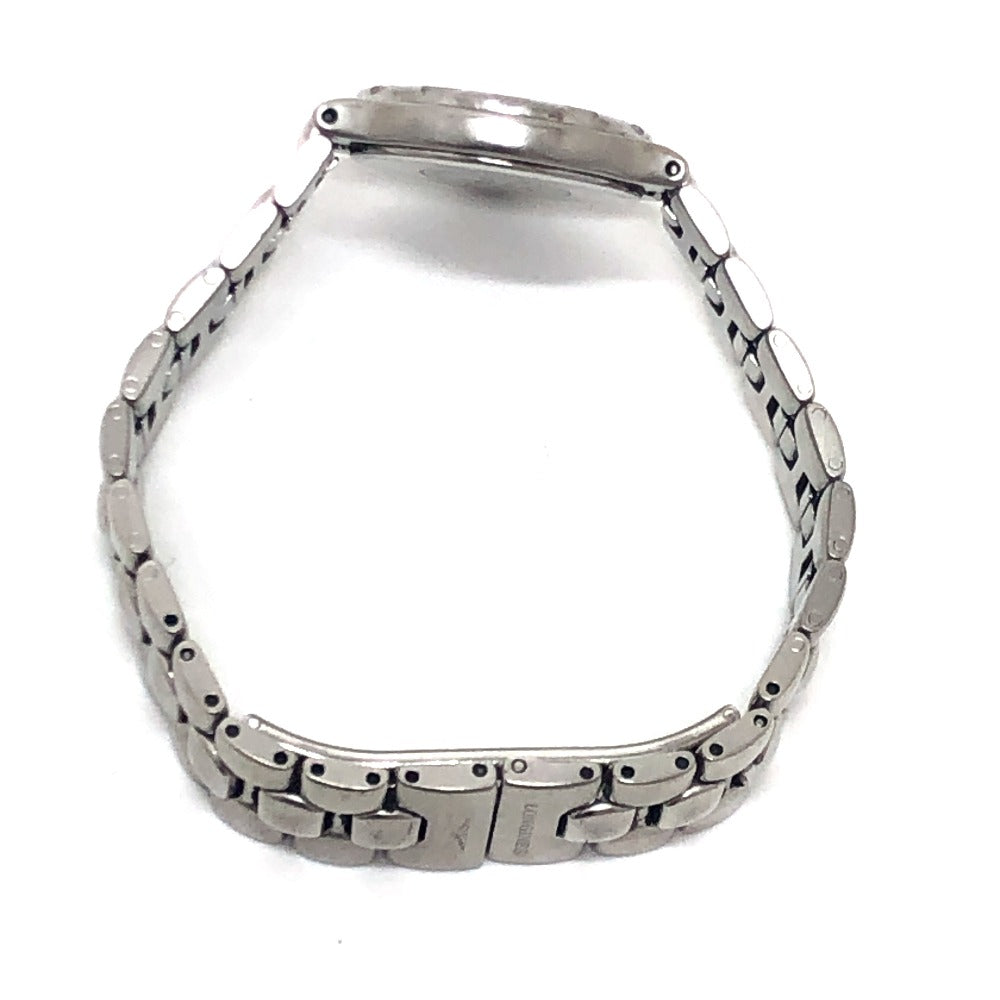 LONGINES 4019 コンクエスト クォーツ ウォッチ ラウンドフェイス 腕時計 SS レディース シルバー