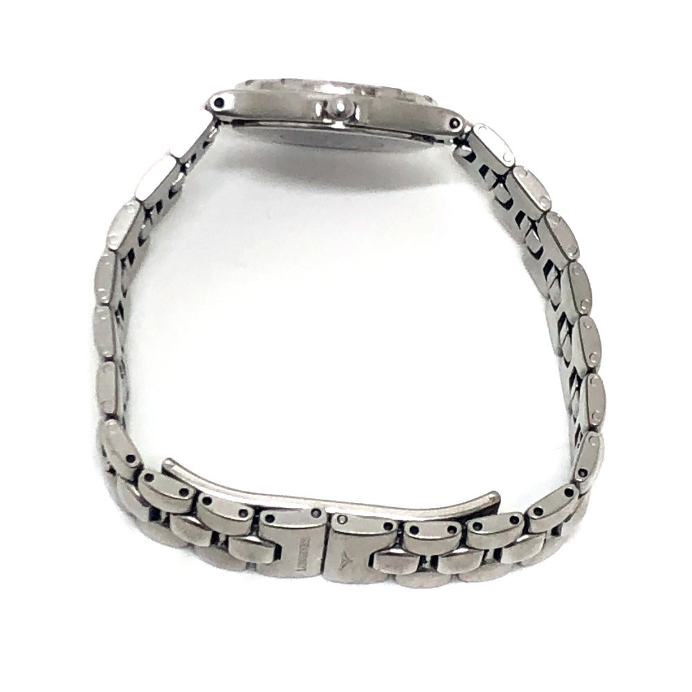 LONGINES 4019 コンクエスト クォーツ ウォッチ ラウンドフェイス 腕時計 SS レディース シルバー