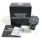 Swatch SO33B700 Omega Collaboration OMEGA Mission to the Moon: Snoopy Men's watch Wristwatch Black Used