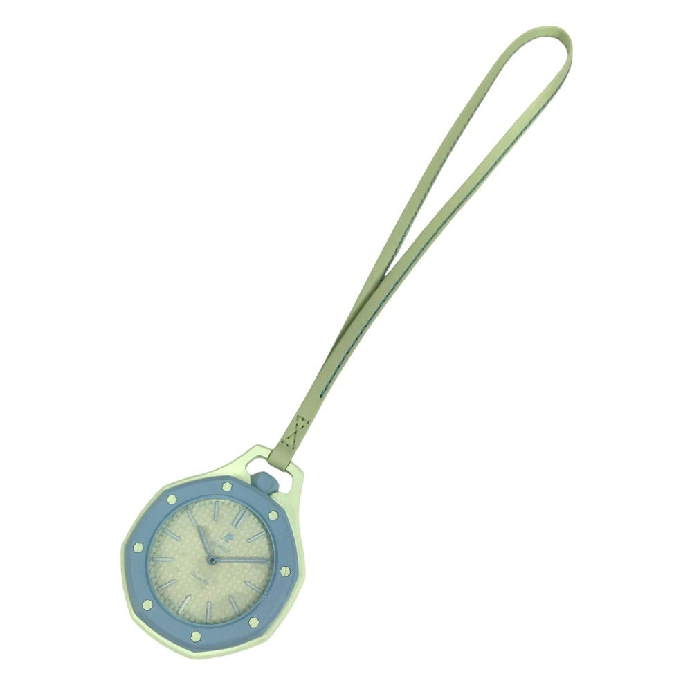 Swatch SSX03L101N Swatch x Audemars Piguet Royal Pop Pocket Watch Hand Winding Pocket watch ceramic / Leather Brauea dove Light green Used