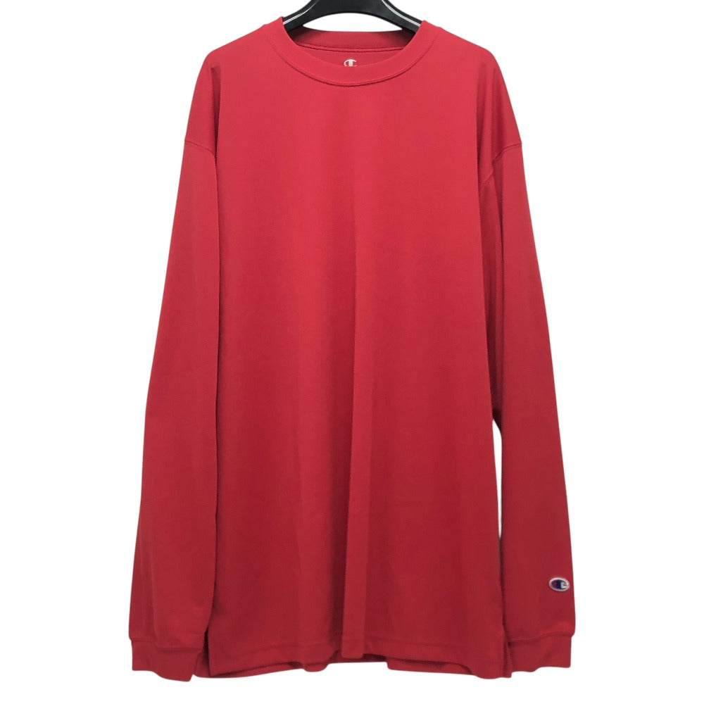 Champion Logo Long-Sleeve T-Shirt 2-Pack Apparel Tops Sportswear Long-Sleeve T-Shirt Polyester Men's Red