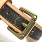 LOUIS VUITTON M58072 Monogram Collier Baxter PM Small Dog Collar, Monogram Canvas, Brown, Women's
