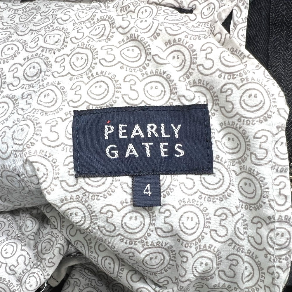 PEARLY GATES Men's Camouflage Long Pants, Cotton, Gray