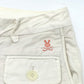 PEARLY GATES Logo embroidery Apparel Golf Wear Shorts 2-Piece Set Shorts wool / cotton White/gray Used