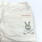 PEARLY GATES Logo embroidery Apparel Golf Wear Shorts 2-Piece Set Shorts wool / cotton White/gray Used