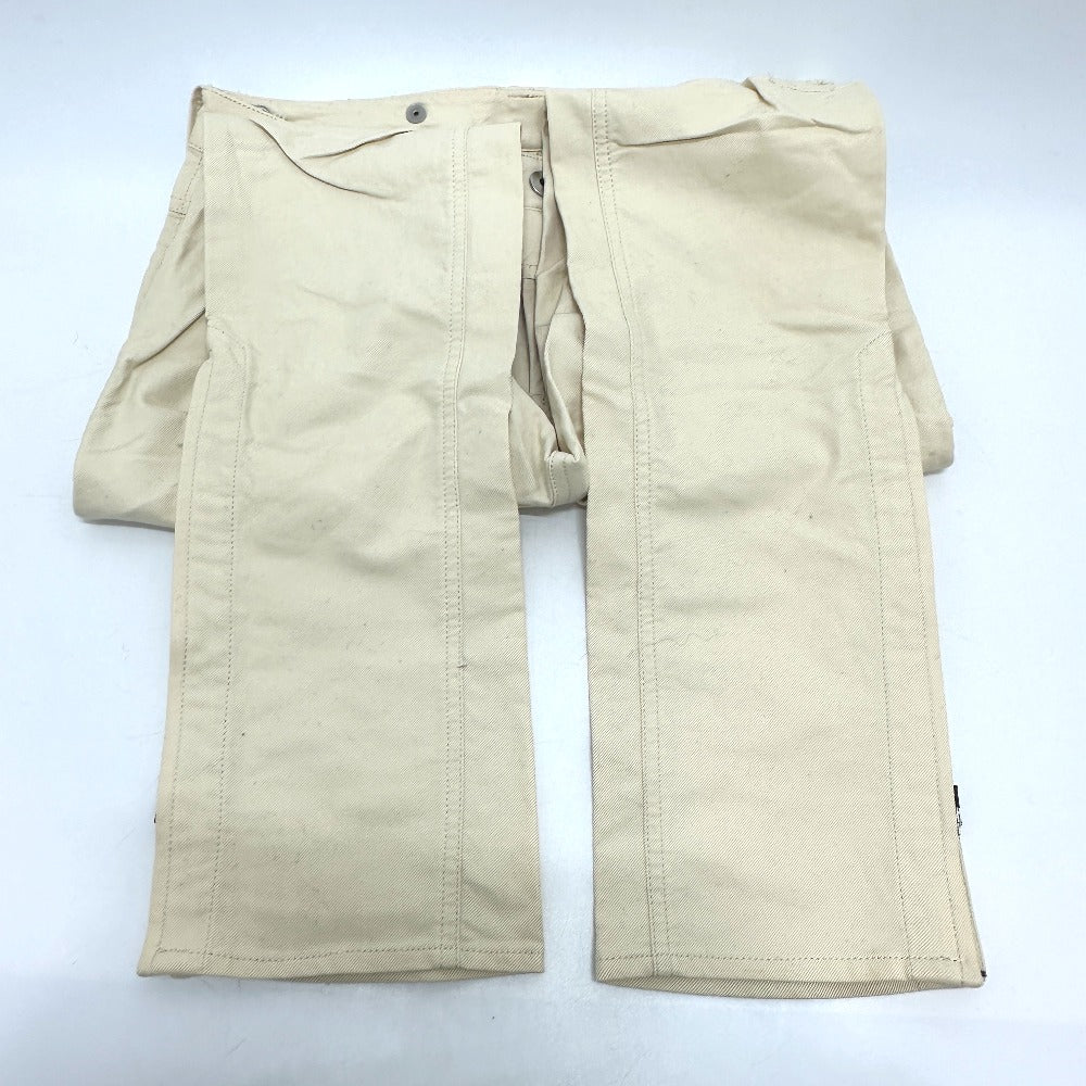 PEARLY GATES Logo embroidery Apparel, Golf Wear, Stretch Pants cotton Cream White White Used