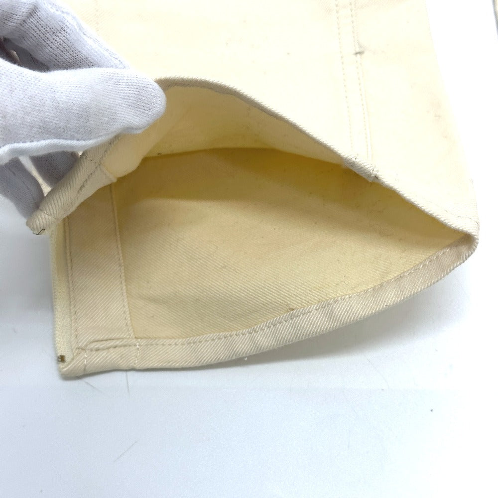 PEARLY GATES Logo embroidery Apparel, Golf Wear, Stretch Pants cotton Cream White White Used
