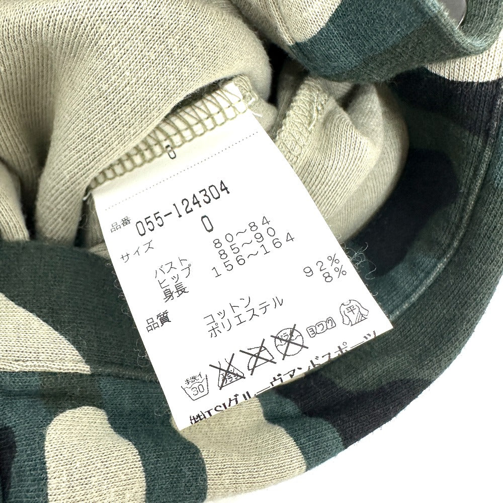 PEARLY GATES Camouflage camouflage logo Apparel Golf Wear Snead x Dress Set Tops and others cotton / Nylon Red/Green Used