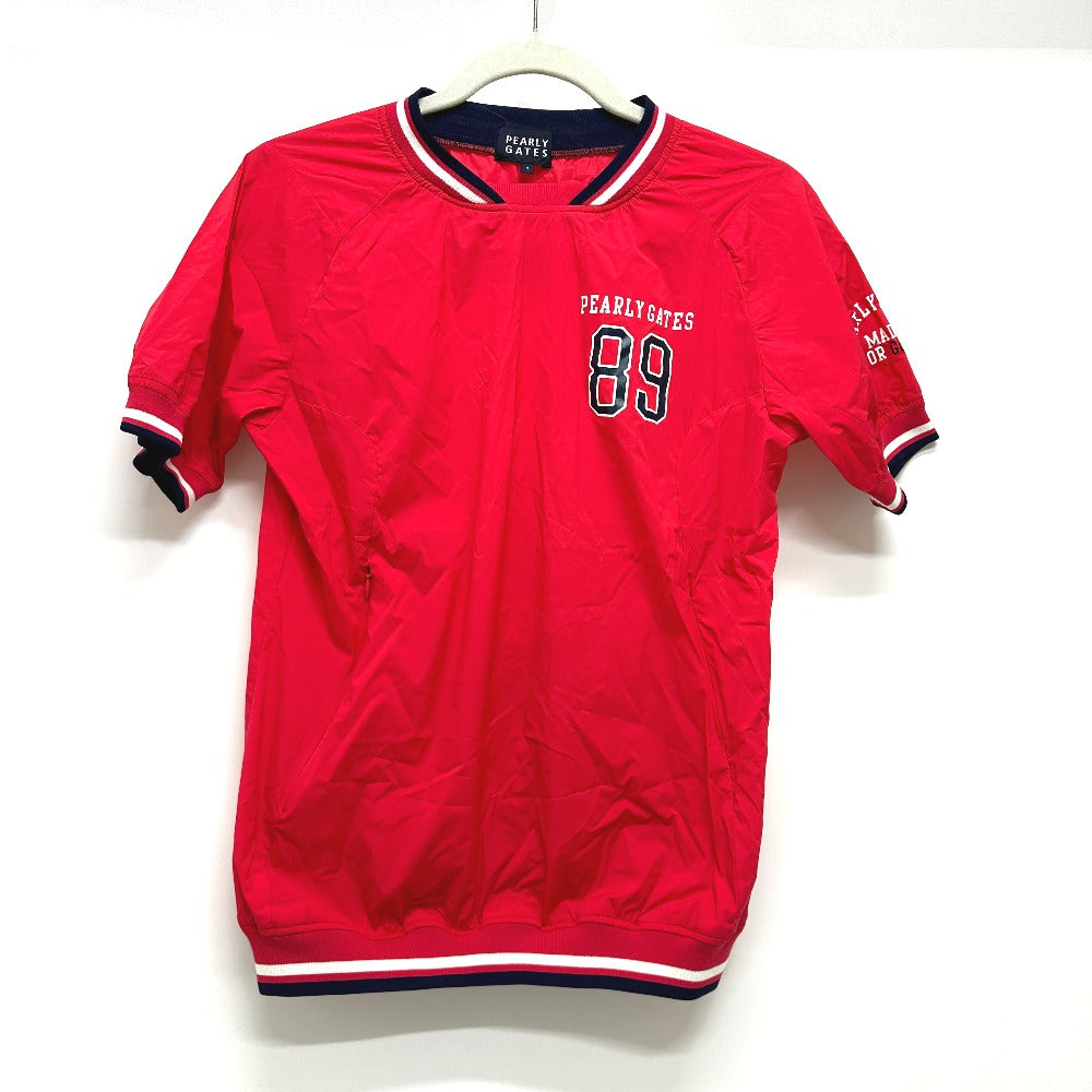 PEARLY GATES Camouflage camouflage logo Apparel Golf Wear Snead x Dress Set Tops and others cotton / Nylon Red/Green Used