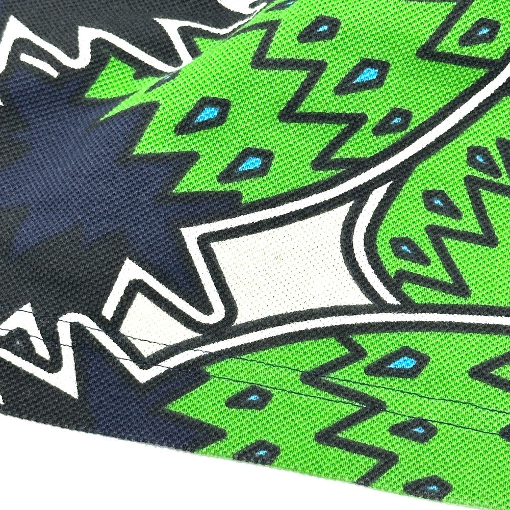 PEARLY GATES Botanical pattern Apparel, golf wear, polo shirt, shorts setup cotton Green Used