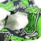 PEARLY GATES Botanical pattern Apparel, golf wear, polo shirt, shorts setup cotton Green Used